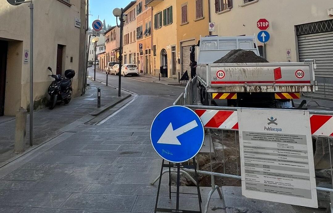 Lavori Publiacqua in centro a Figline: non sarà necessario chiudere via Oberdan