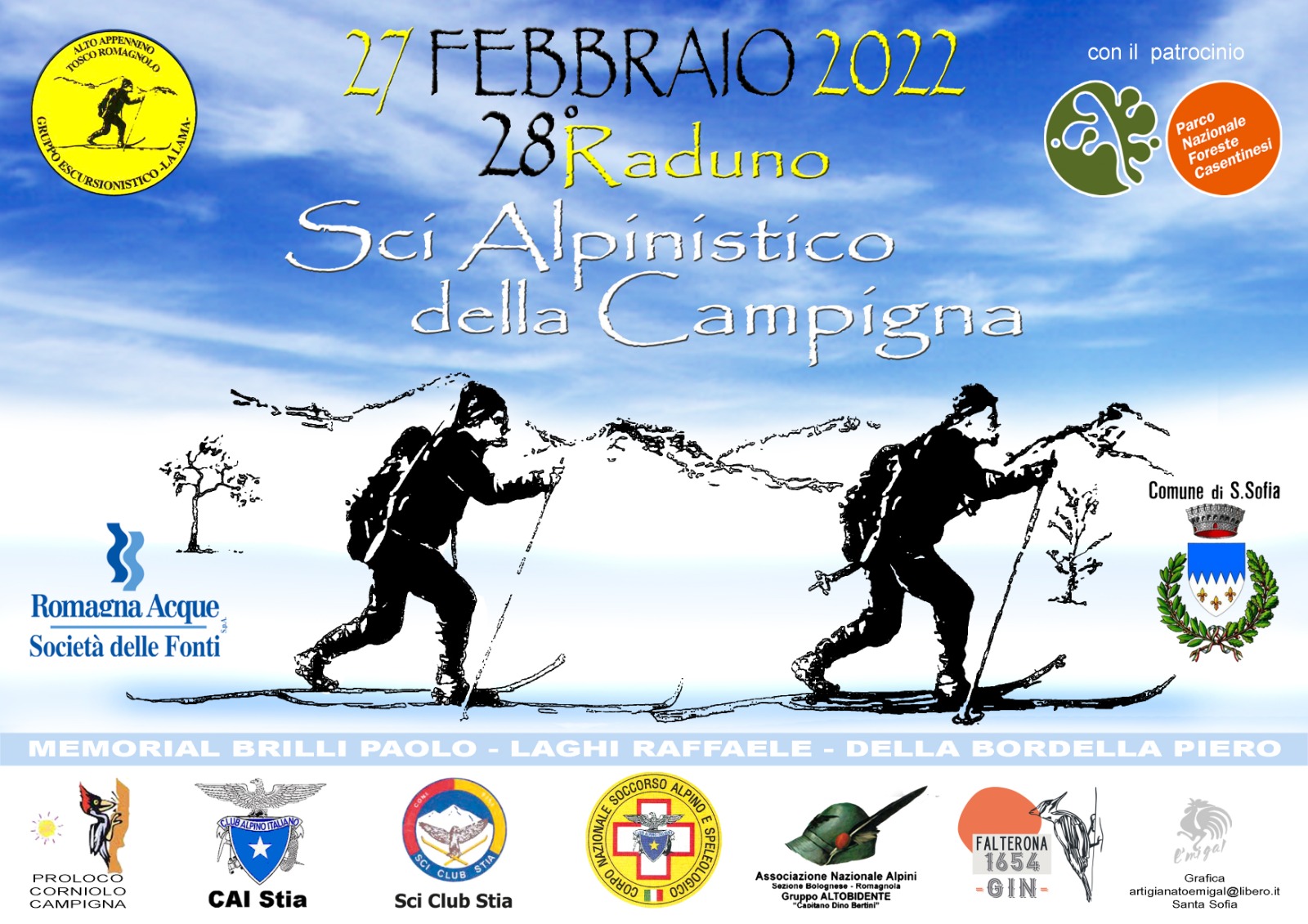 Foreste Casentinesi: 28° edizione “Raduno scialpinistico della Campigna”
