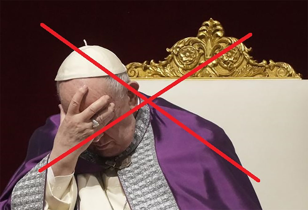 Hanno bannato anche il PAPA