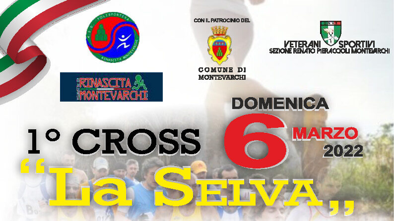 Montevarchi, arriva il 1° Cross La Selva