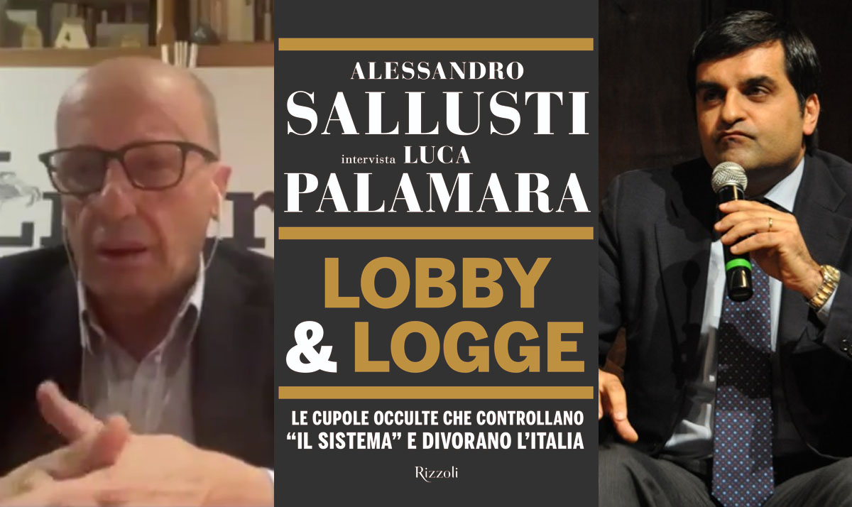 Presentazione del libro “Lobby & Logge”: Alessandro Sallusti intervista Luca Palamara