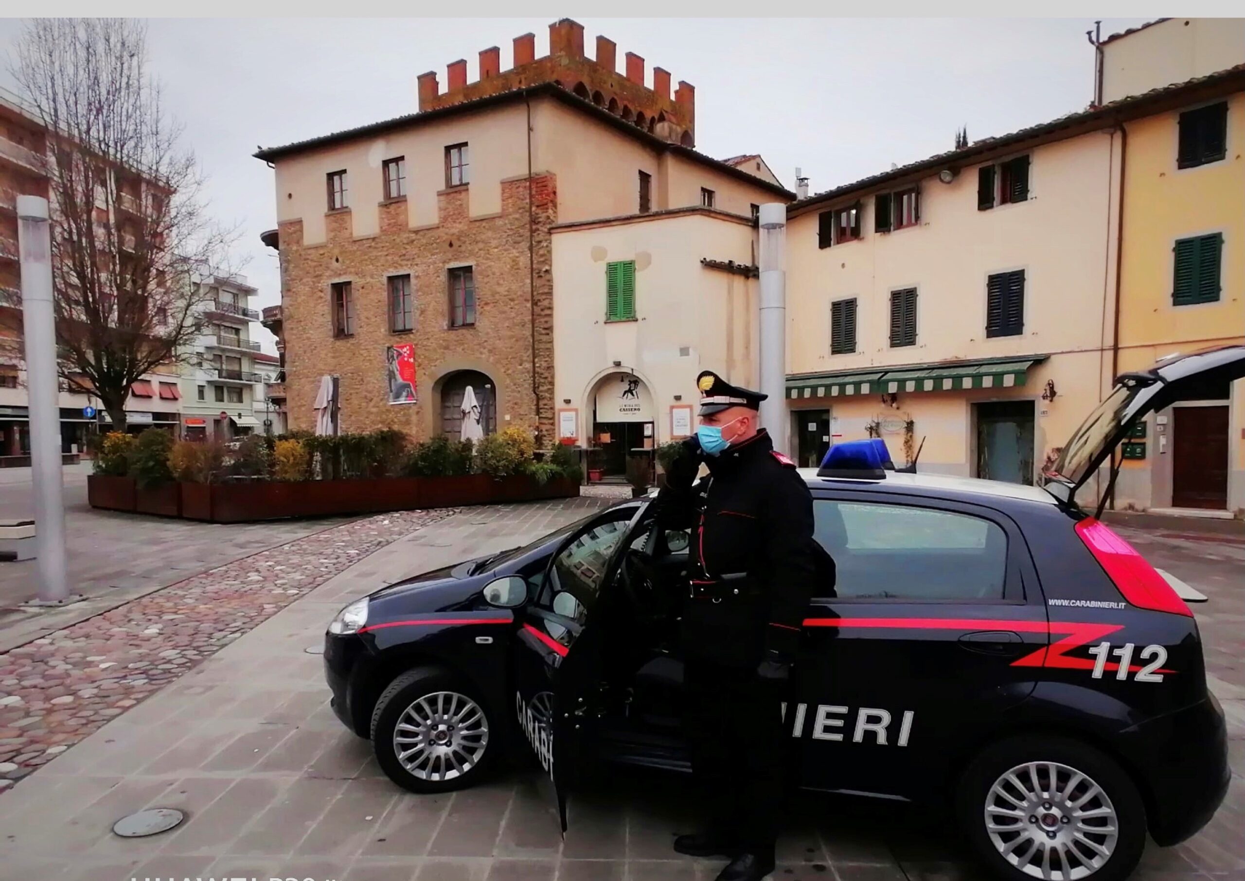 Controlli nel Valdarno: nella mattina impegnate 5 pattuglie