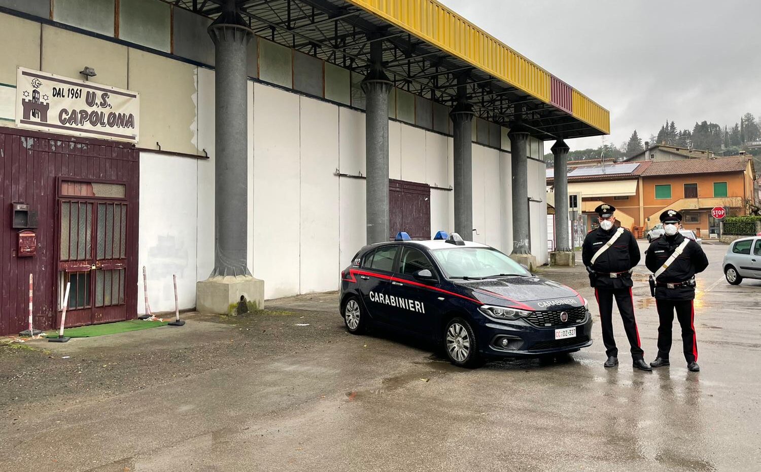 Capolona: i Carabinieri di Arezzo hanno individuato gli autori dello striscione offensivo prima della partita di domenica scorsa