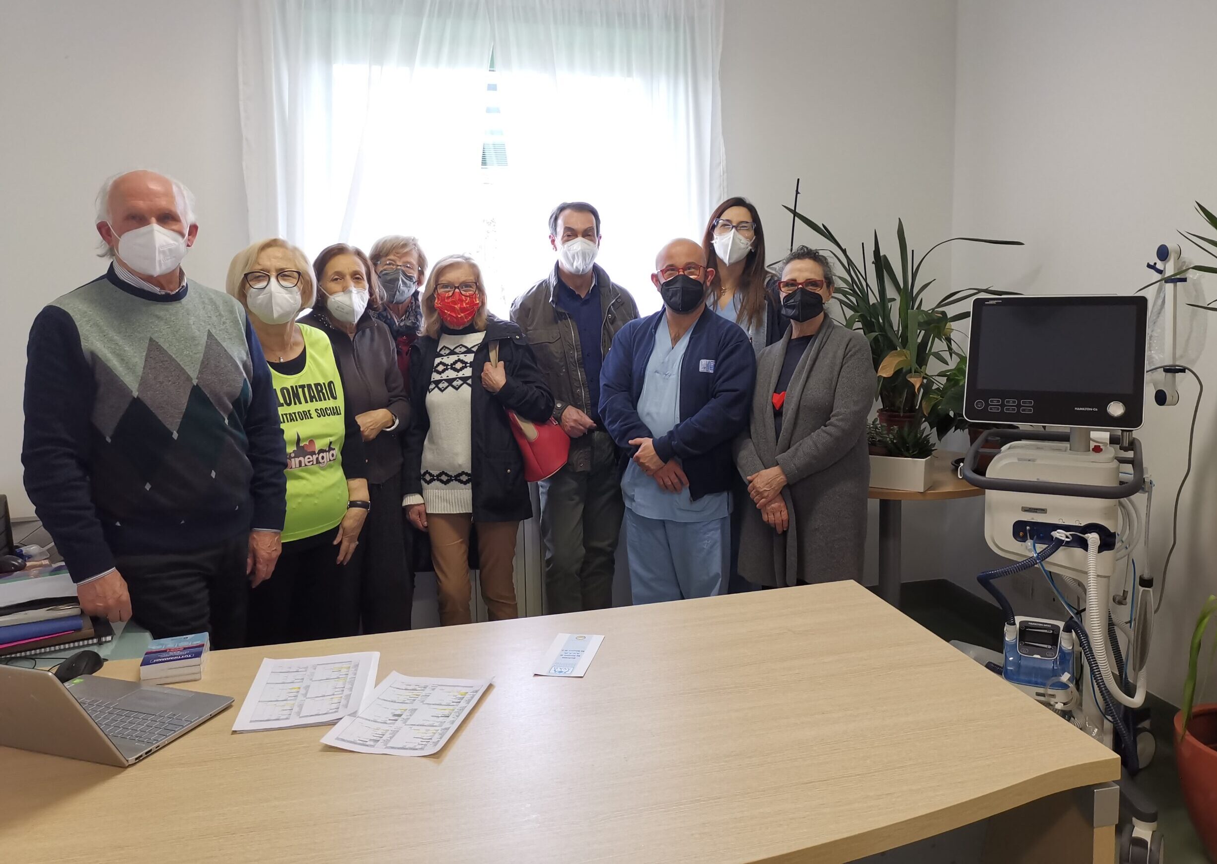 L’unione fa la forza. Calcit, Avad e Tribù dei Nasi Rossi assieme per il respiro dei pazienti di Terapia Intensiva