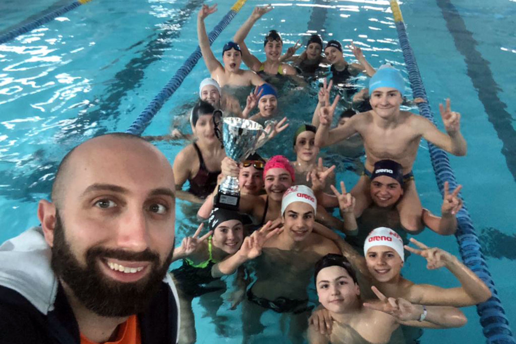 Esordienti A della Chimera Nuoto al secondo posto in Coppa Toscana