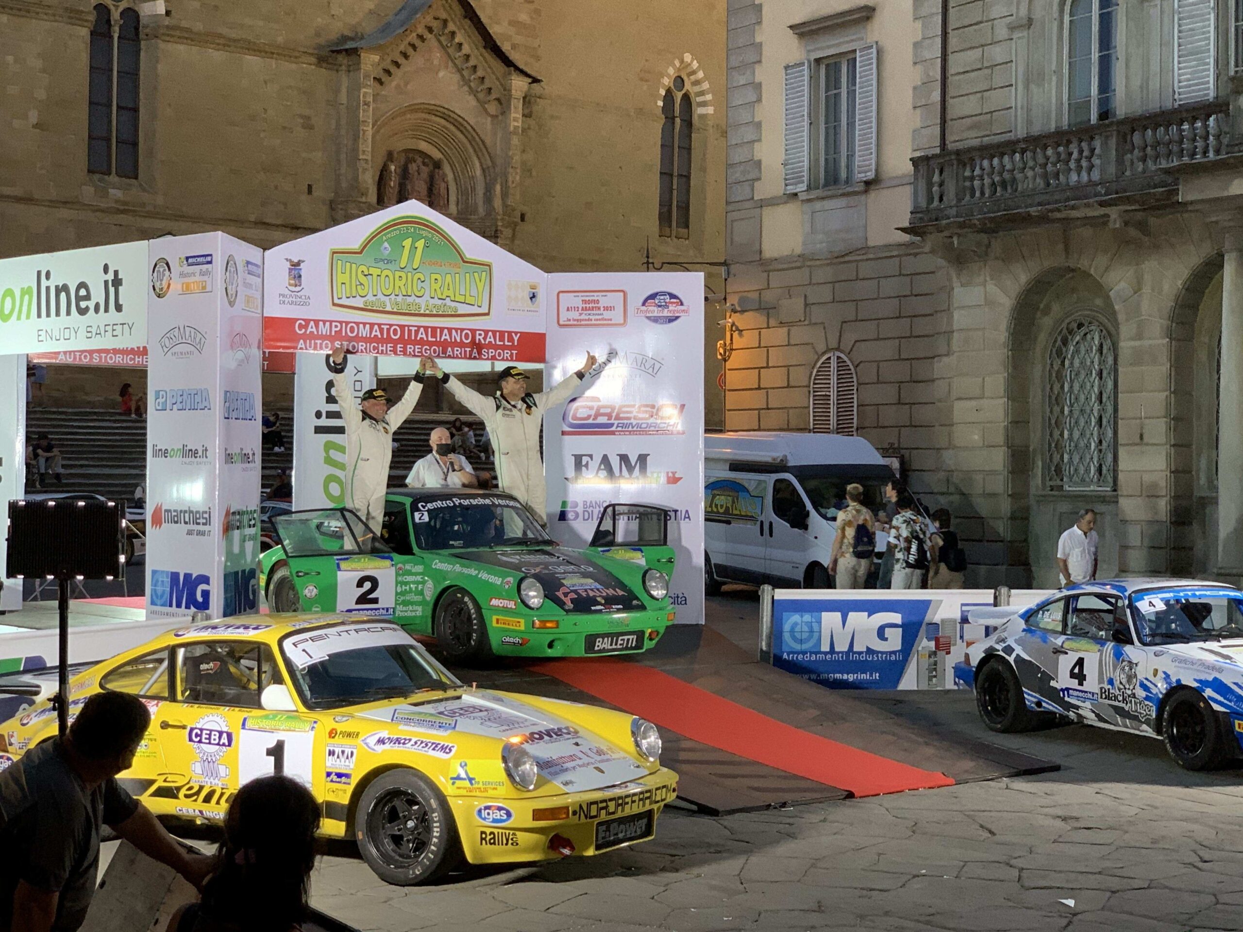 Historic Rally delle Vallate Aretine: all’insegna dei grandi numeri, la “Prima” del Tricolore Auto Storiche