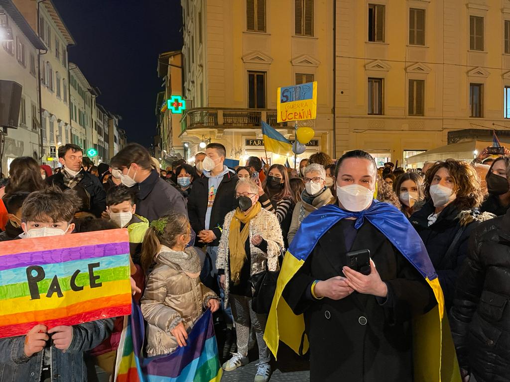 Marcia per la pace, oltre mille persone a San Giovanni Valdarno
