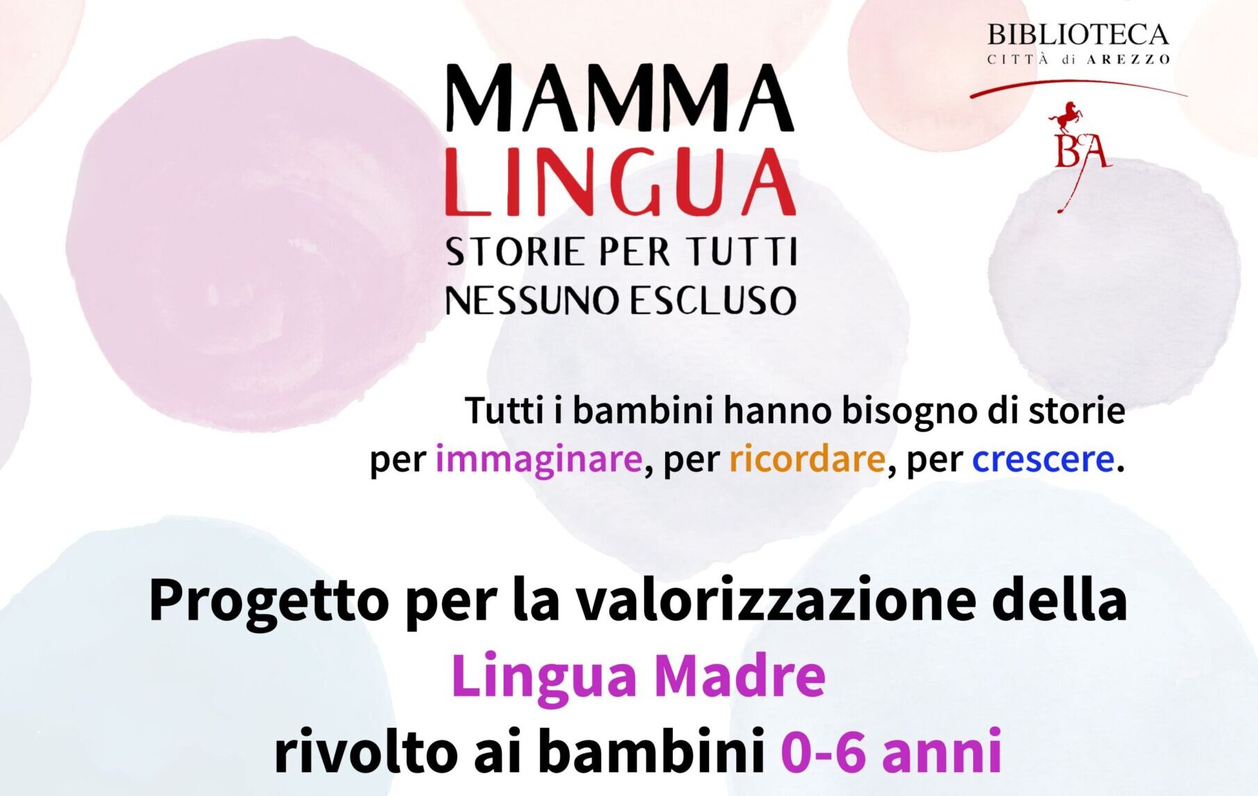 Mamma Lingua: storie per tutti, nessuno escluso