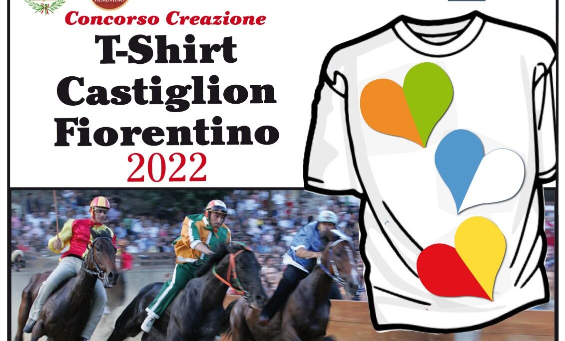 Parte il secondo concorso per la t-shirt di Castiglion Fiorentino