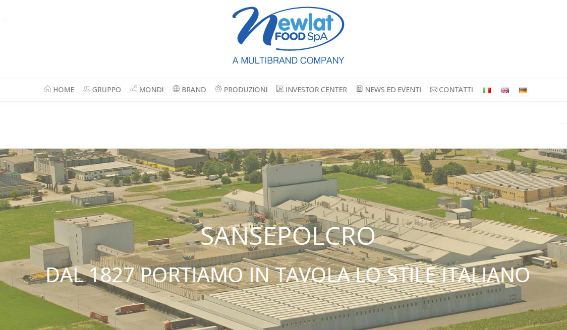 Le precisazioni di Newlat per l’incidente sul lavoro avvenuto ieri presso lo stabilimento si Sansepolcro