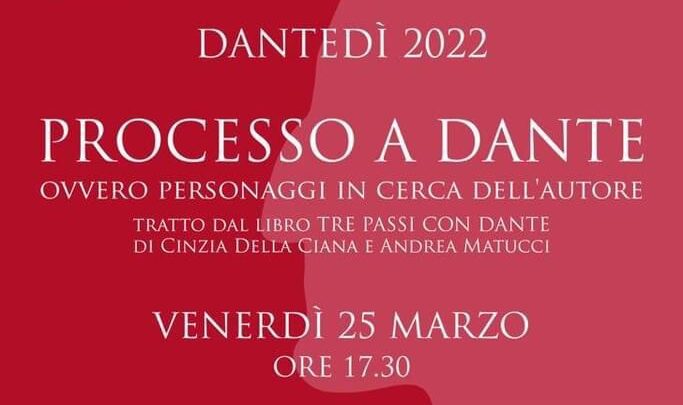 Dantedì 2022, Bibbiena: “Processo a Dante” a Palazzo Niccolini