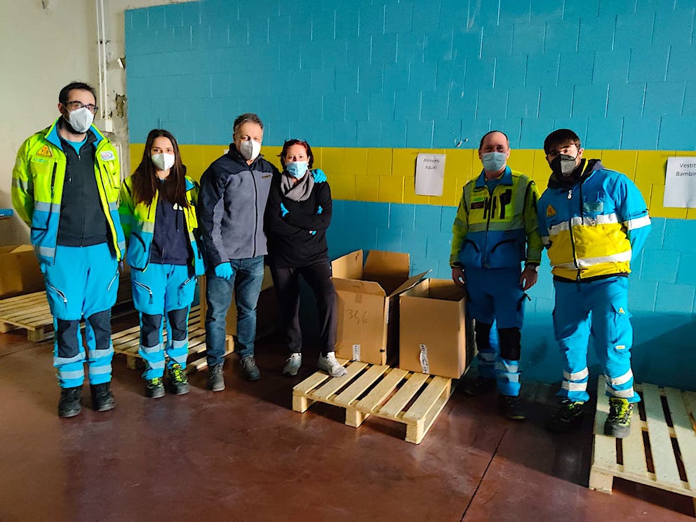 Misericordia Arezzo: raccolta materiali per emergenza Ucraina