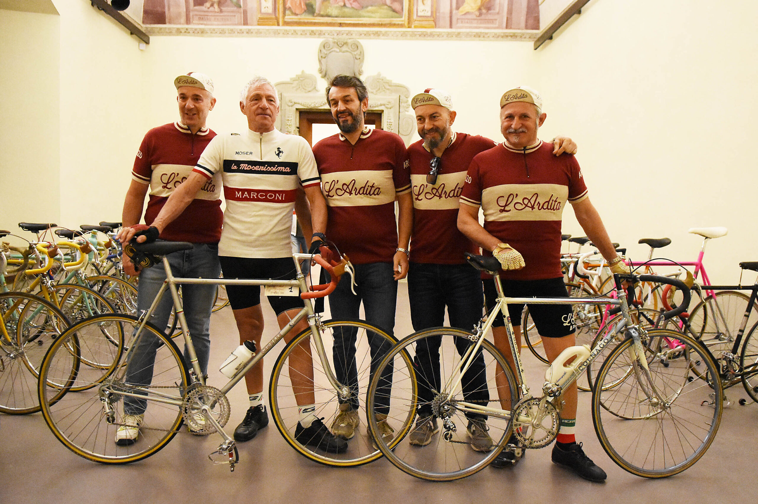 Ritorna L’Ardita, la ciclostorica dell’Alpe di Poti con partenza da Piazza Grande, Arezzo il 24 Aprile 2022