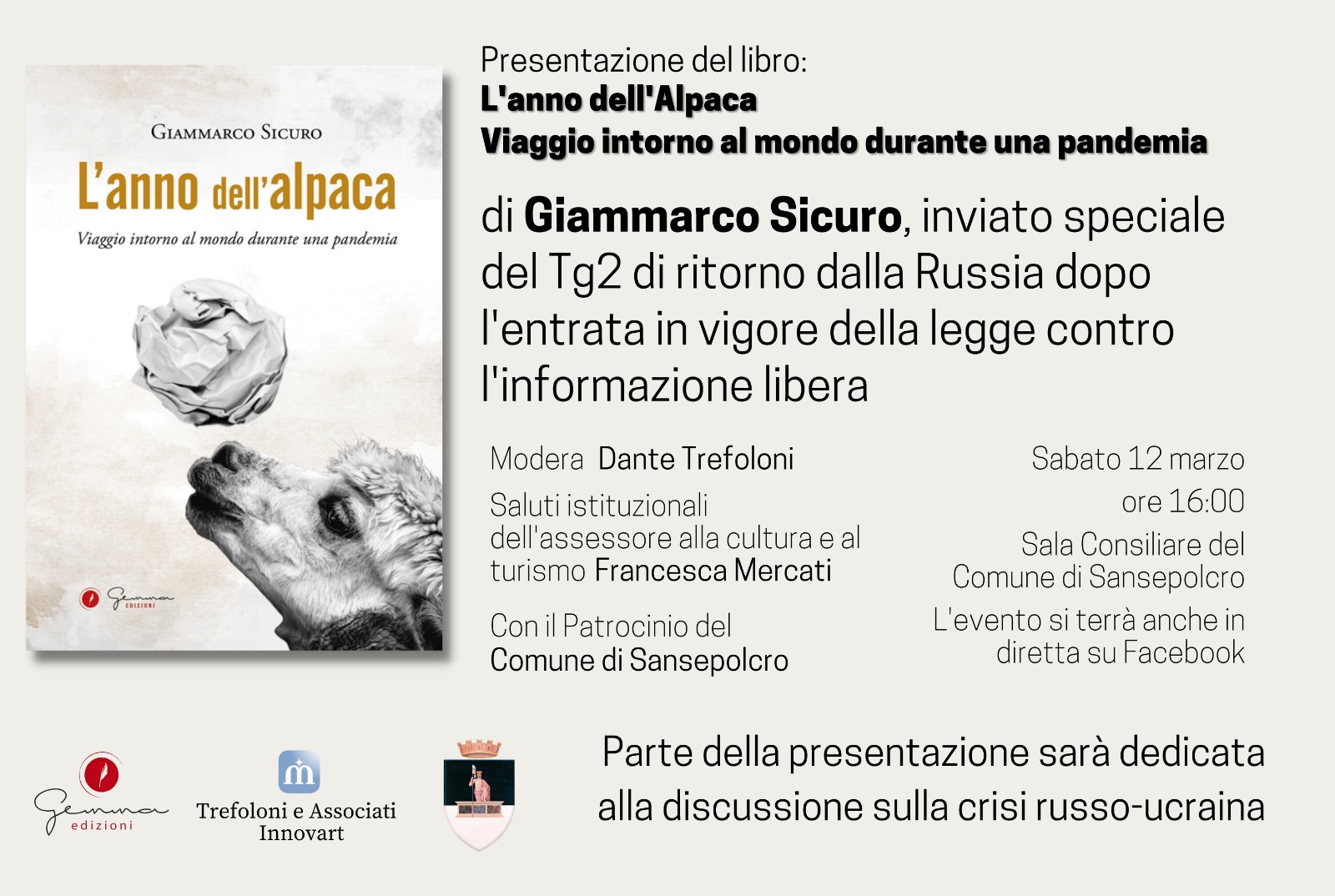 Pandemia e guerra ucraina: il diario di Giammarco Sicuro