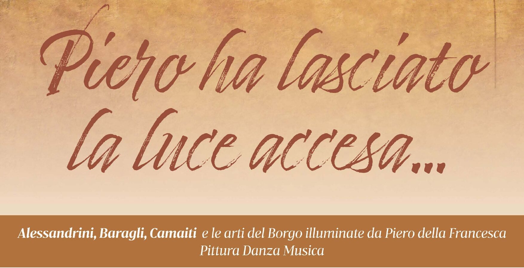 Museo Civico: apre la Mostra “Piero ha lasciato la luce accesa”