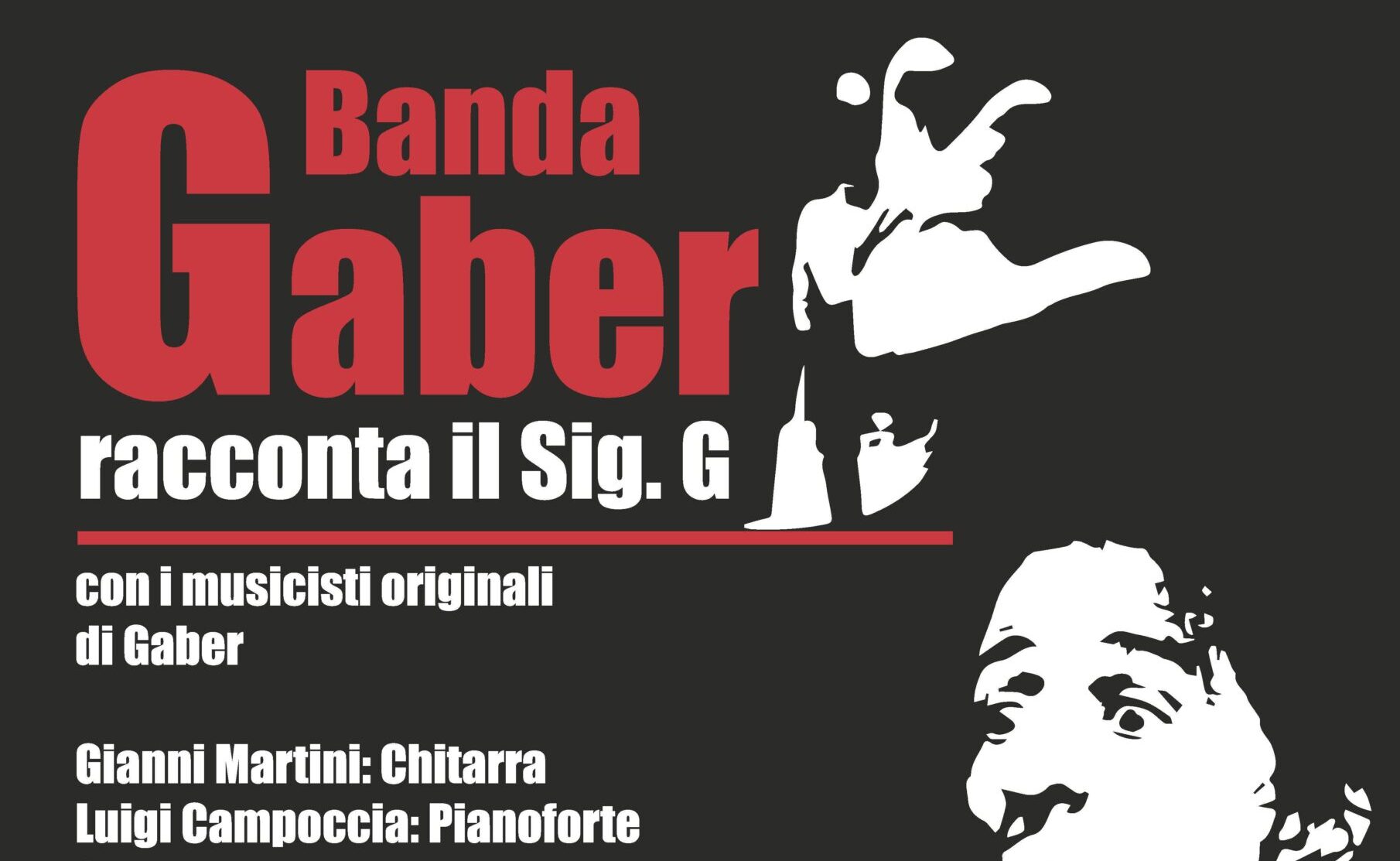 Al Teatro Antei la Banda Gaber racconta il sig. G
