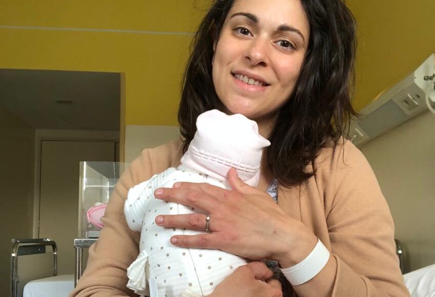 Una nascita dal sapore antico, Bianca è venuta al mondo in casa, a Cavriglia