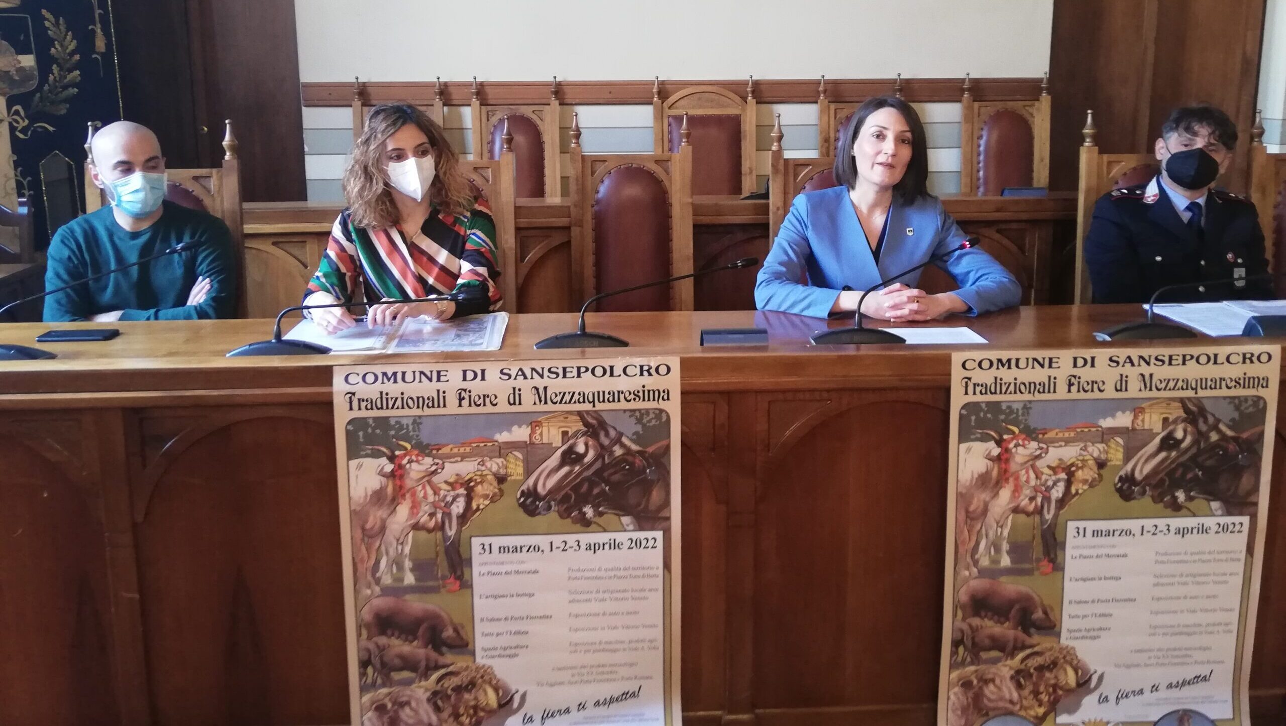 Sansepolcro: presentazione delle “Fiere di Mezzaquaresima”