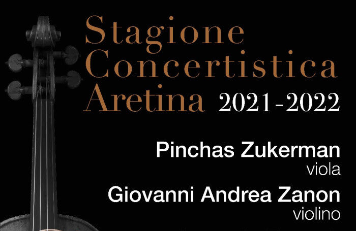 Teatro Petrarca: torna il maestro Pinchas Zukerman