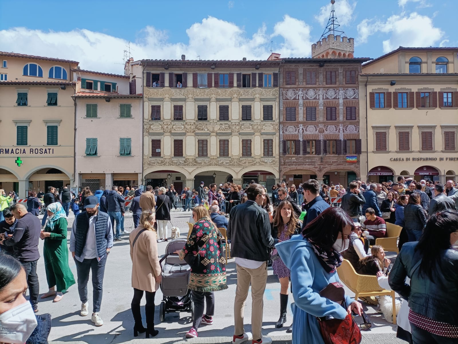 Figline: successo della Colombina che ritorna a volare! – video