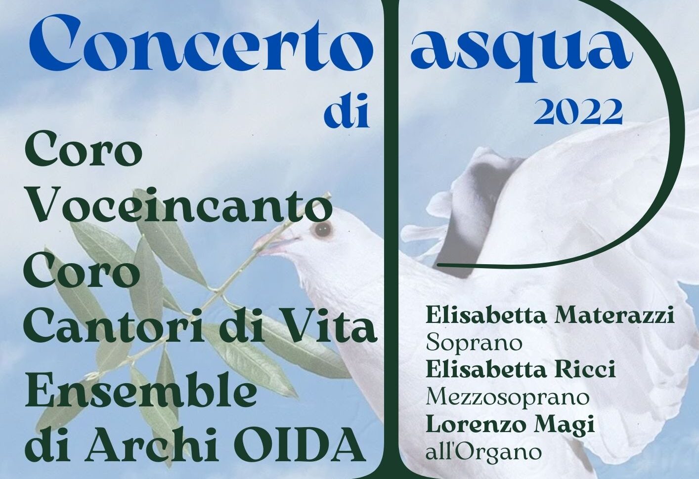 Il Concerto di Pasqua di Voceincanto e OIDA