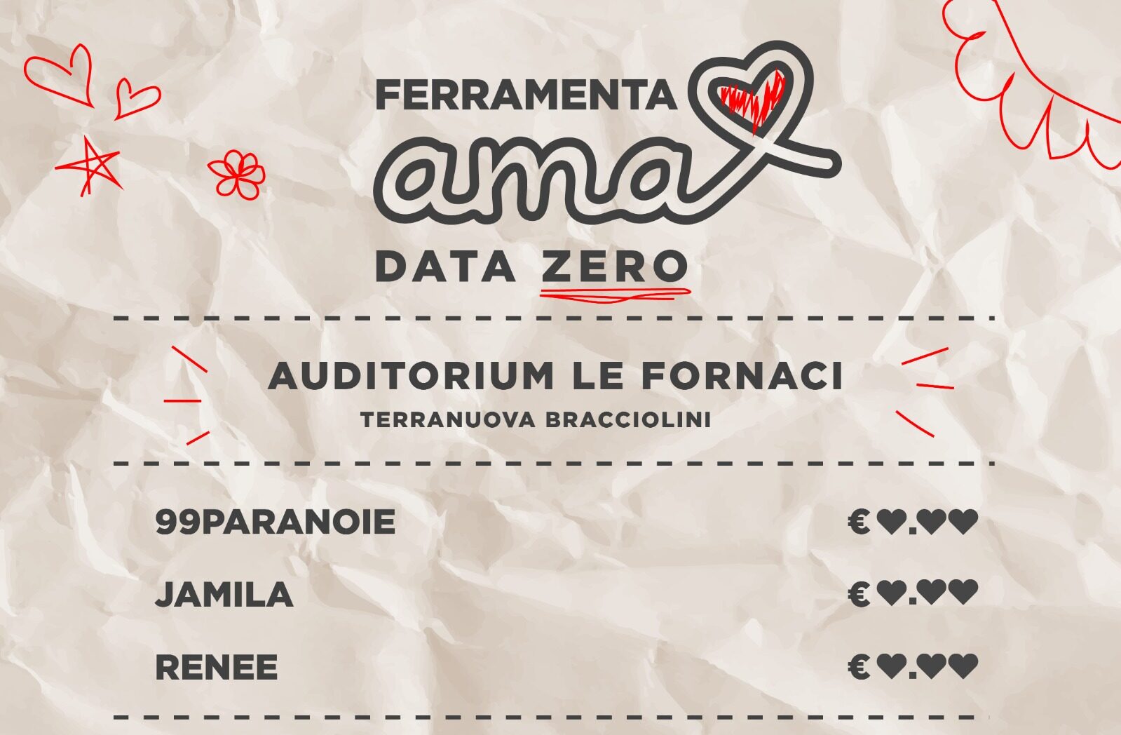 Kanterstrasse Teatro in collaborazione con Ferramenta Dischi presenta Ferramenta Ama: Data Zero