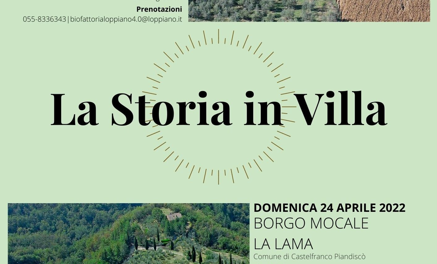 “La Storia in Villa”: appuntamenti nelle Ville del Valdarno superiore