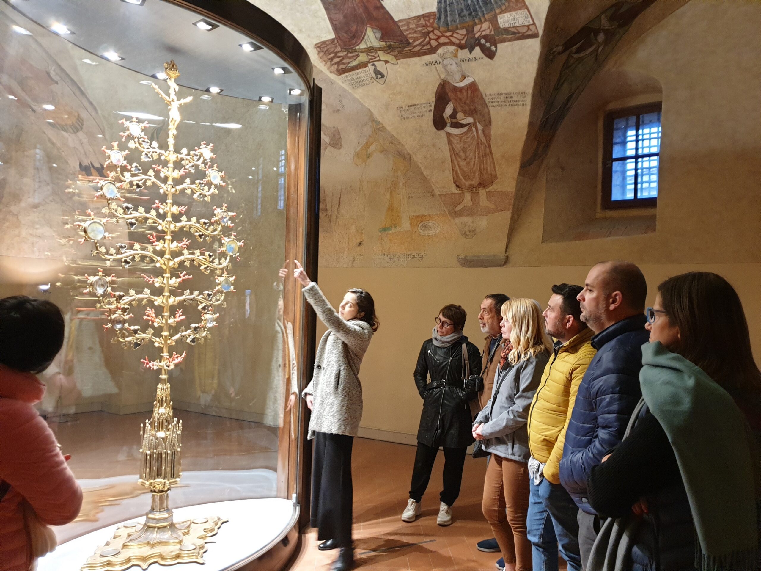 Il turismo internazionale fa tappa a Lucignano
