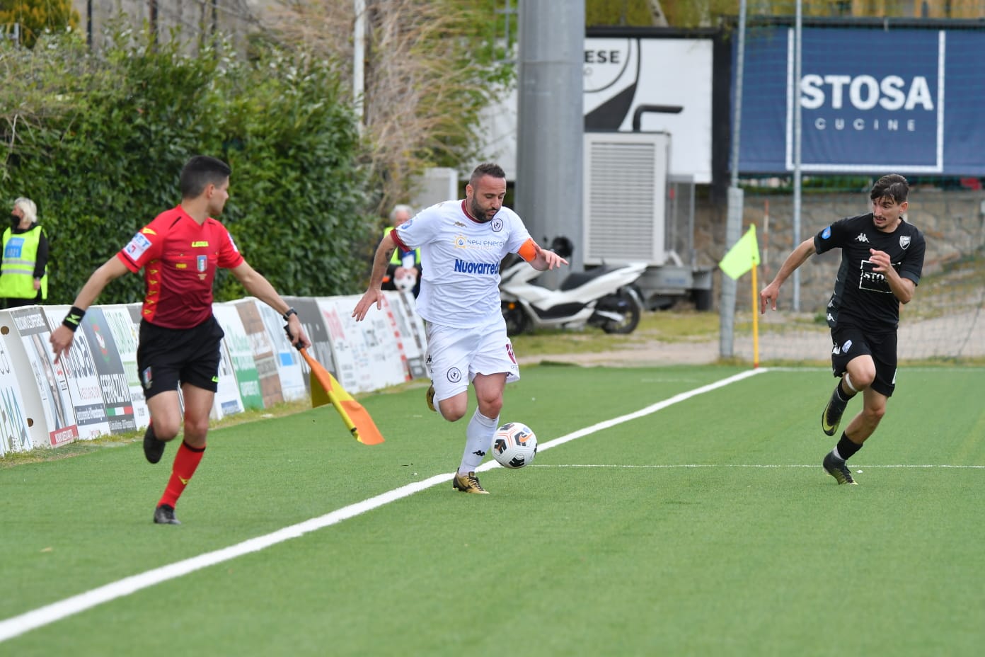 Sotto due volte e con l’uomo in meno l’Arezzo riprende la Pianese (2-2)