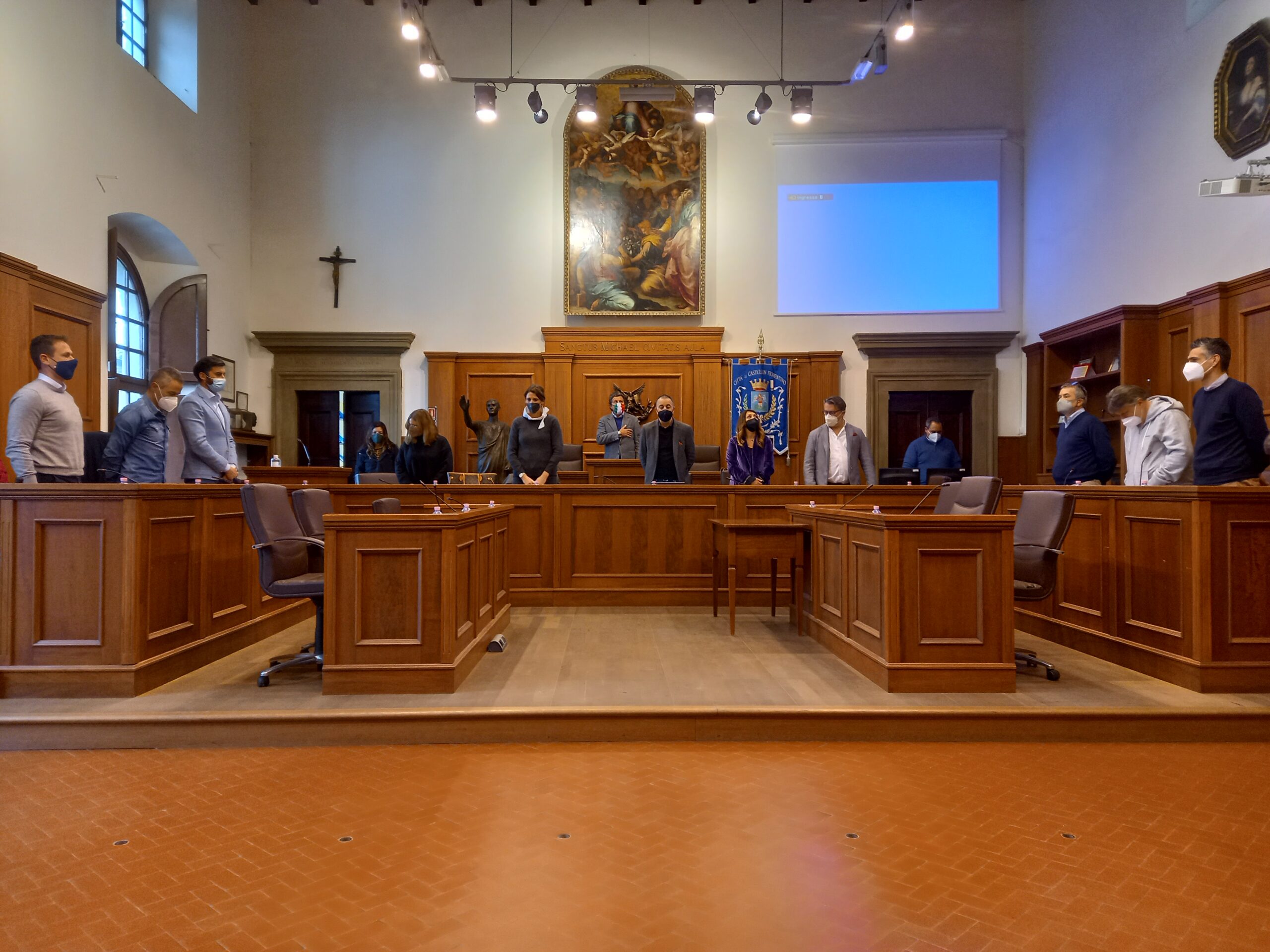 Votate all’unanimità le 2 mozioni relative agli attestati di riconoscenza durante la pandemia da Covid-19 Votate all’unanimità le 2 mozioni relative agli attestati di riconoscenza durante la pandemia da Covid-19