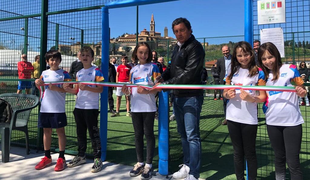 Il Tennis Club Castiglionese ha inaugurato il campo da Padel