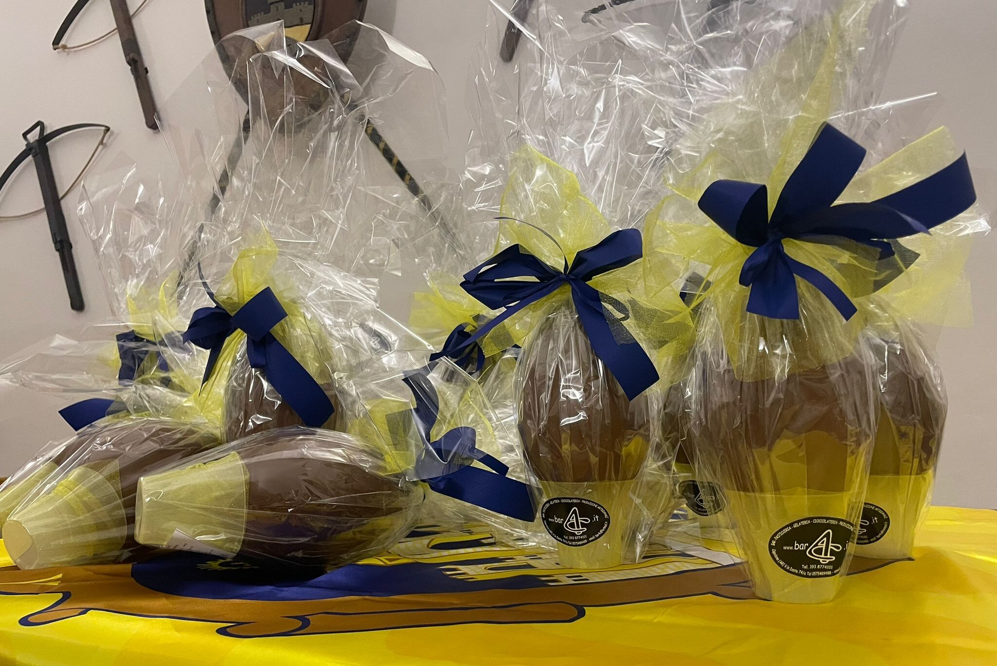 Quartiere di Porta Santo Spirito: uova di Pasqua “Gialloblù” per l’Istituto Thevenin