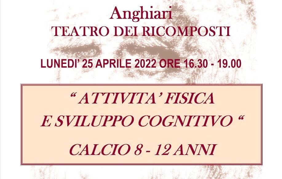 “Attività Fisica e Sviluppo Cognitivo”: appuntamento al teatro dei Ricomposti