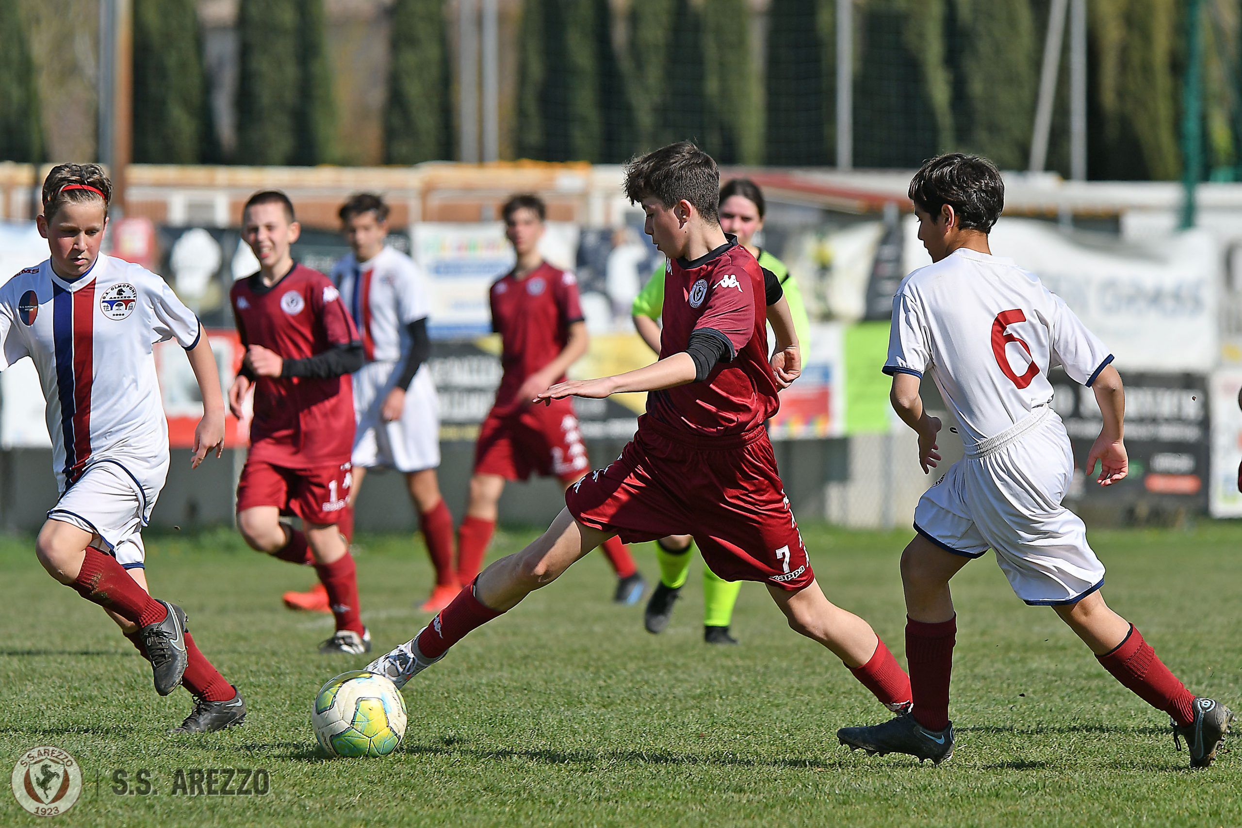 SS Arezzo il programma del fine settimana per il settore giovanile