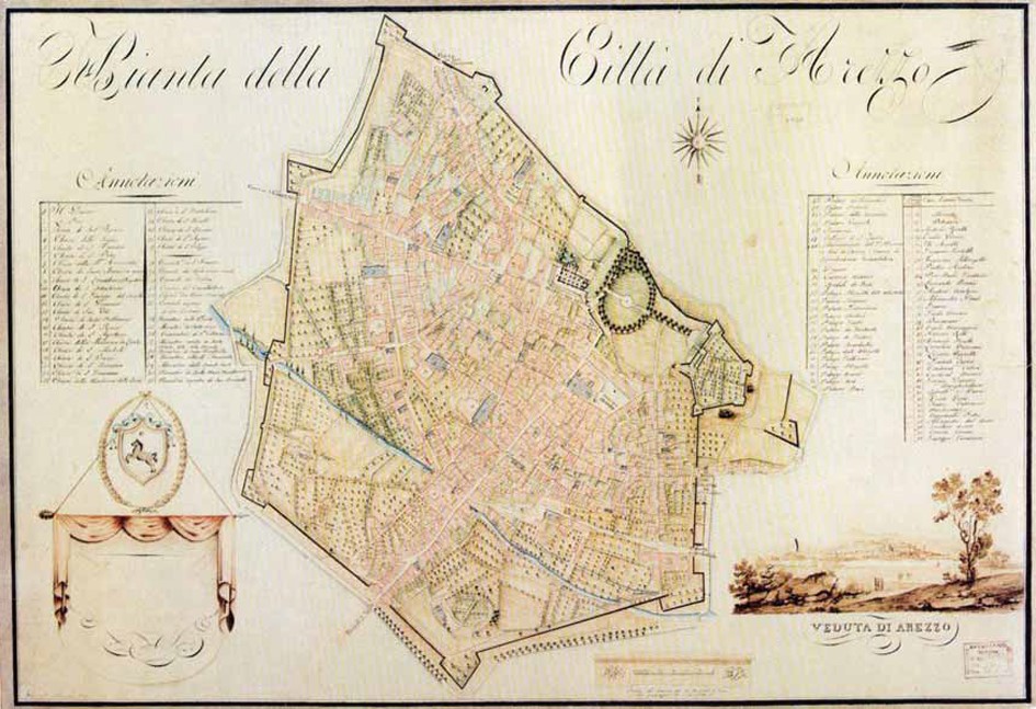 La storia dei Quartieri aretini dal medioevo alla Giostra del Saracino