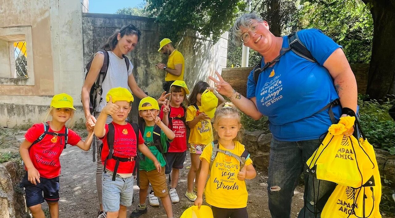 Maxi Fattoria Coldiretti: i bambini aretini in viaggio a Roma tra laboratori e animali