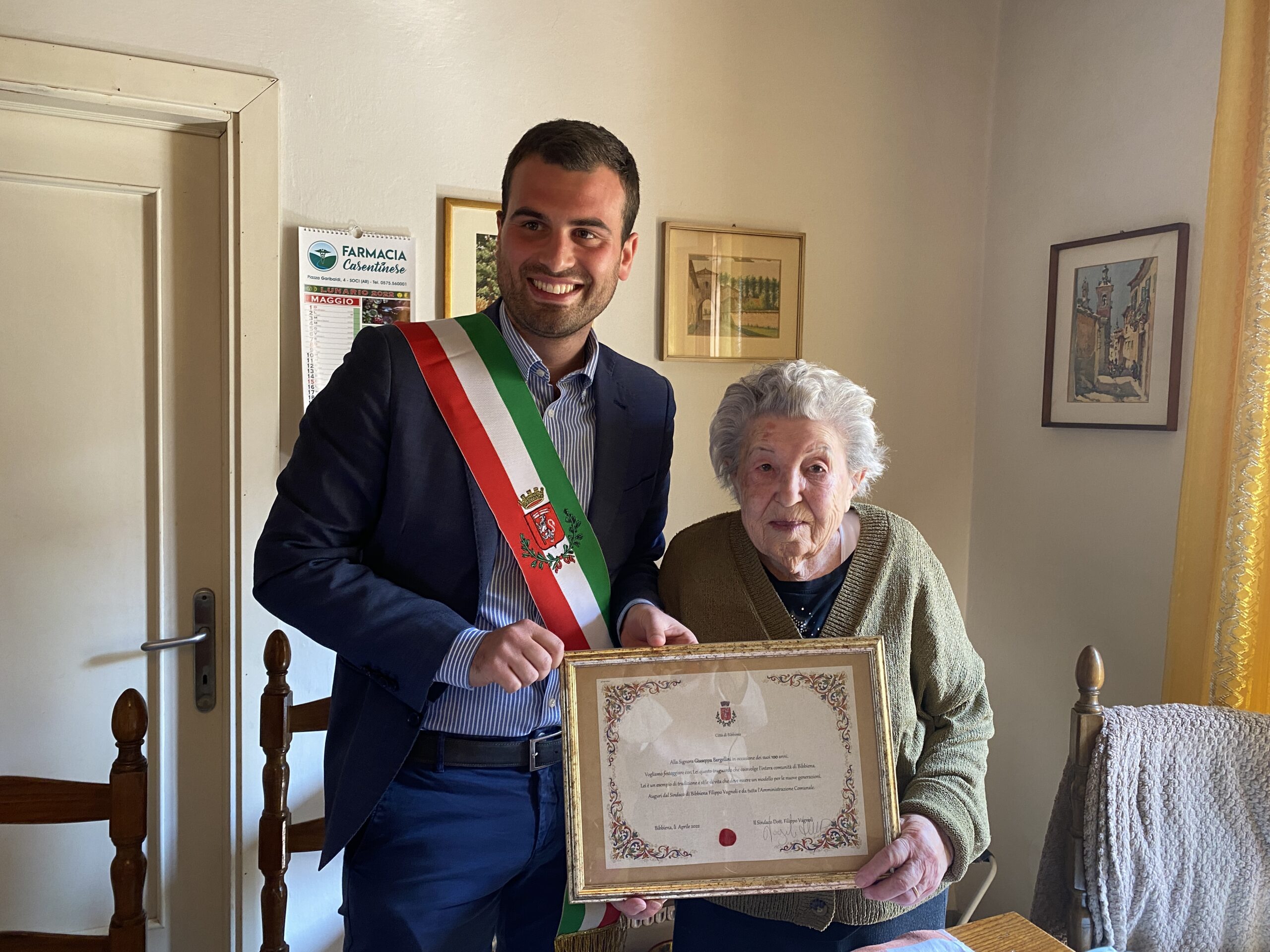 Beppina Bargellini, centeneria di Soci che ha legato la sua vita a quella del lanificio