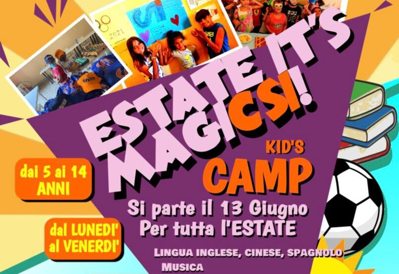 Campi estivi CSI Arezzo: dal 12 giugno tante iniziative per bambini e ragazzi