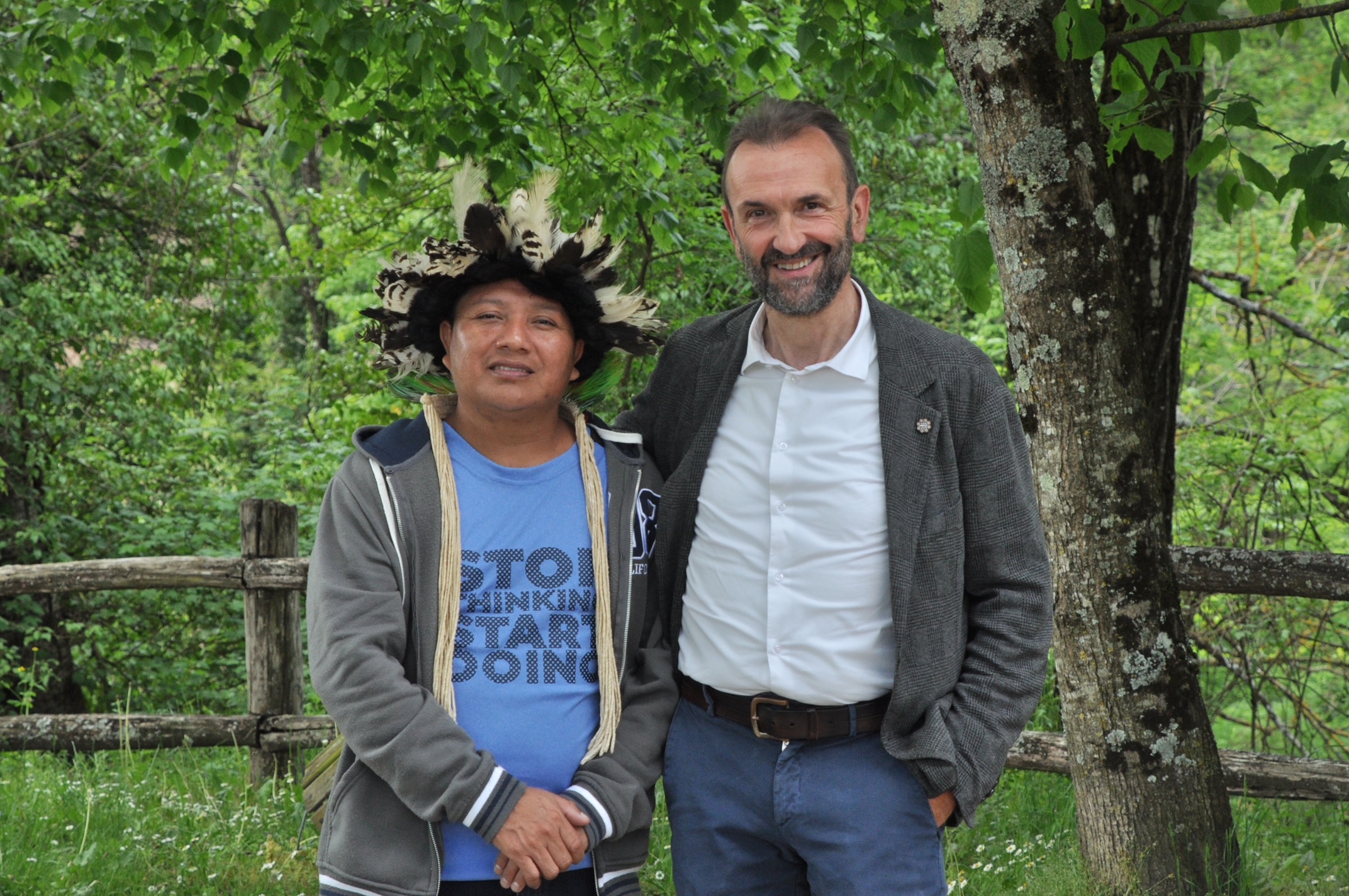 Il grande attivista ambientale Adriano Karapunain ospite al Parco delle Foreste Casentinesi