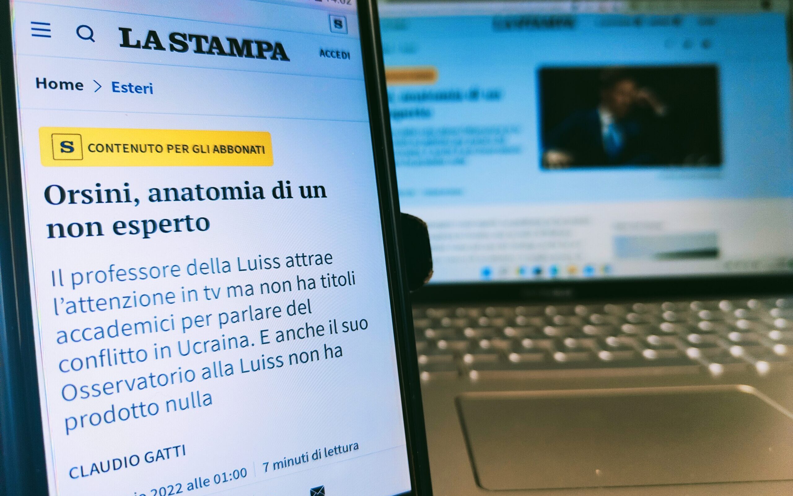 La Stampa, anatomia di un articolo fallace contro Orsini