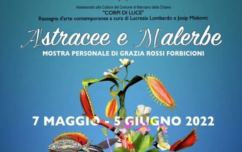 “Corpi di Luce”: quattro mostre di arte contemporanea a Marciano della Chiana
