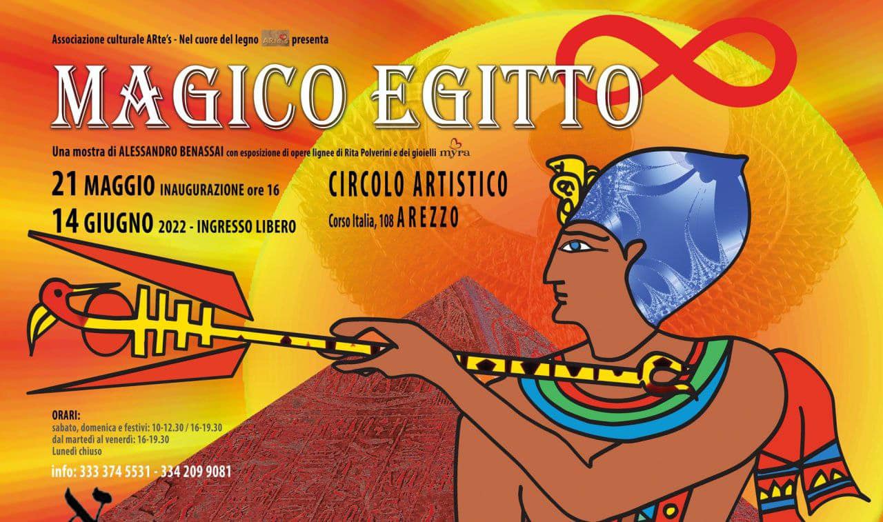 “Magico Egitto”: al Circolo Artistico la conferenza dell’egittologo Franco Naldoni