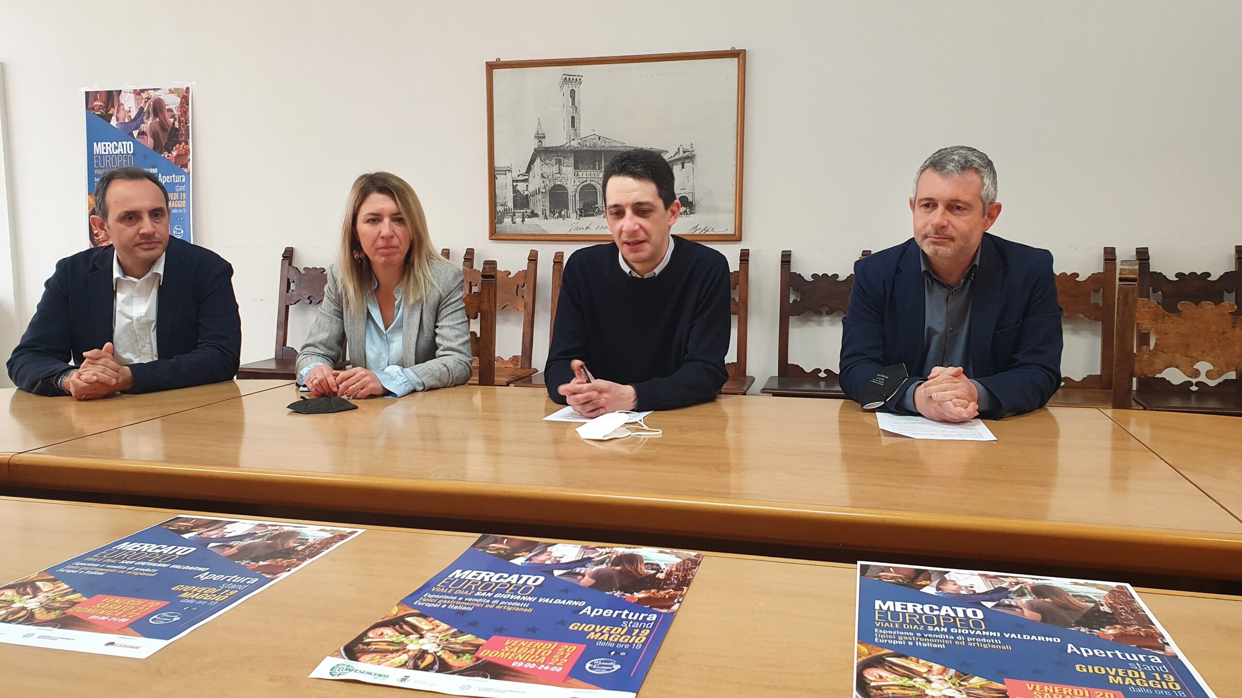 Da giovedì 19 a domenica 22 maggio, torna a San Giovanni Valdarno il Mercato Europeo
