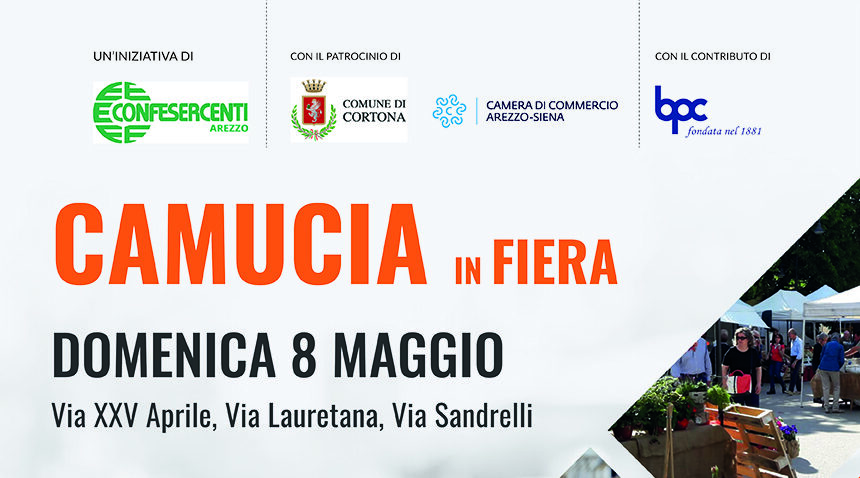 Cortona: una domenica ricca di eventi con il ritorno di Camucia in Fiera
