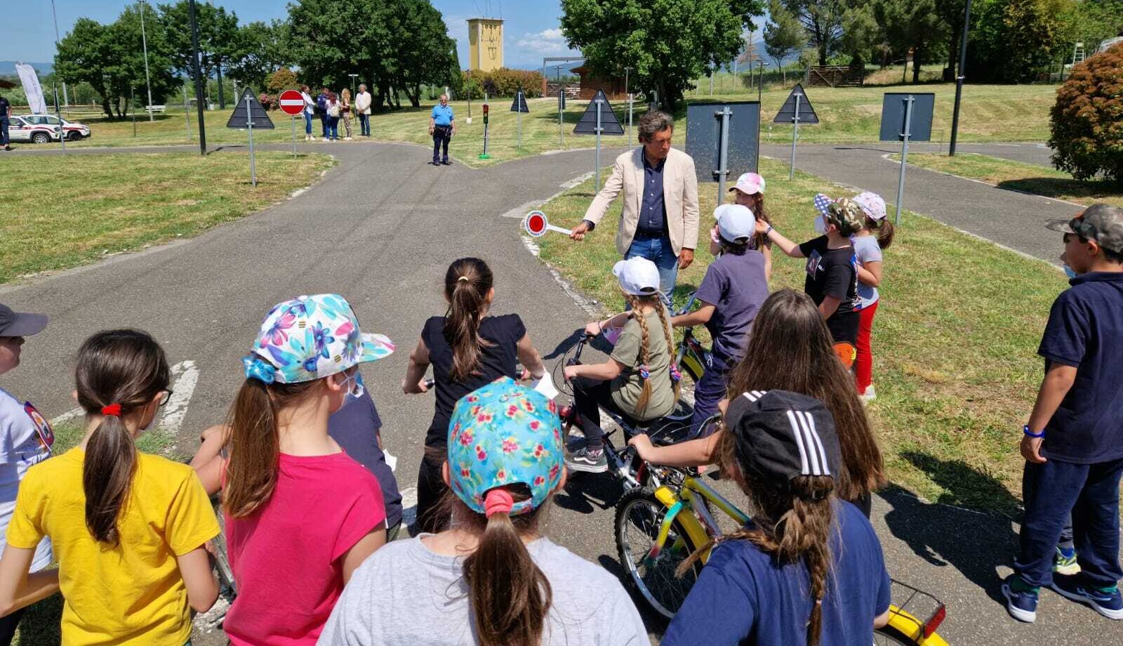 Castiglion Fiorentino: si conclude il progetto sulla sicurezza stradale alla Strasicura Park