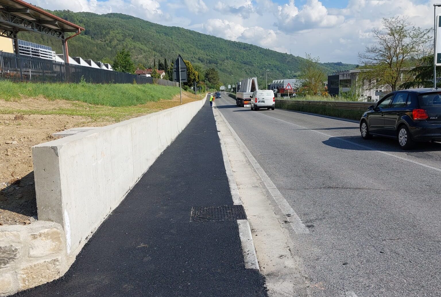 Conclusi i lavori di realizzazione del camminamento di Fontechiara: sarà possibile raggiungere il Corsalone anche a piedi e in sicurezza