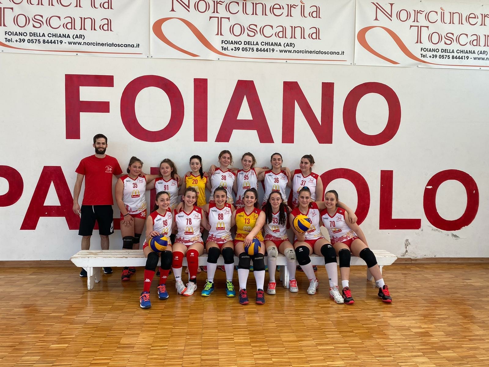 Pallavolo: le ragazze del Foiano promosse in seconda divisione