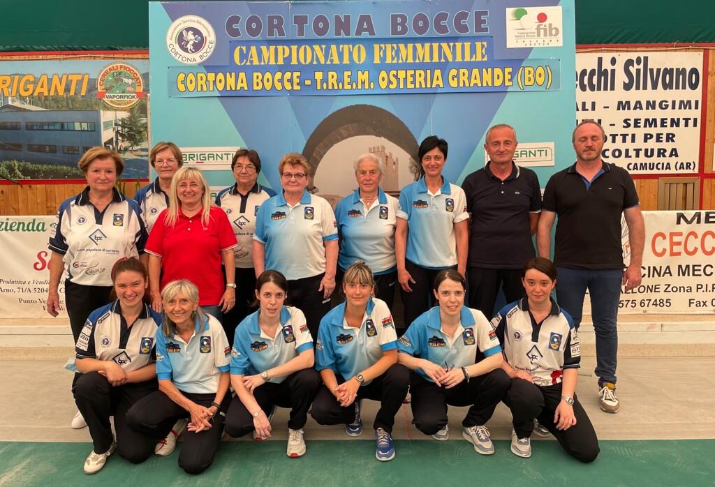 Campionato femminile Bocce: Cortona batte Tream Osteria Grande