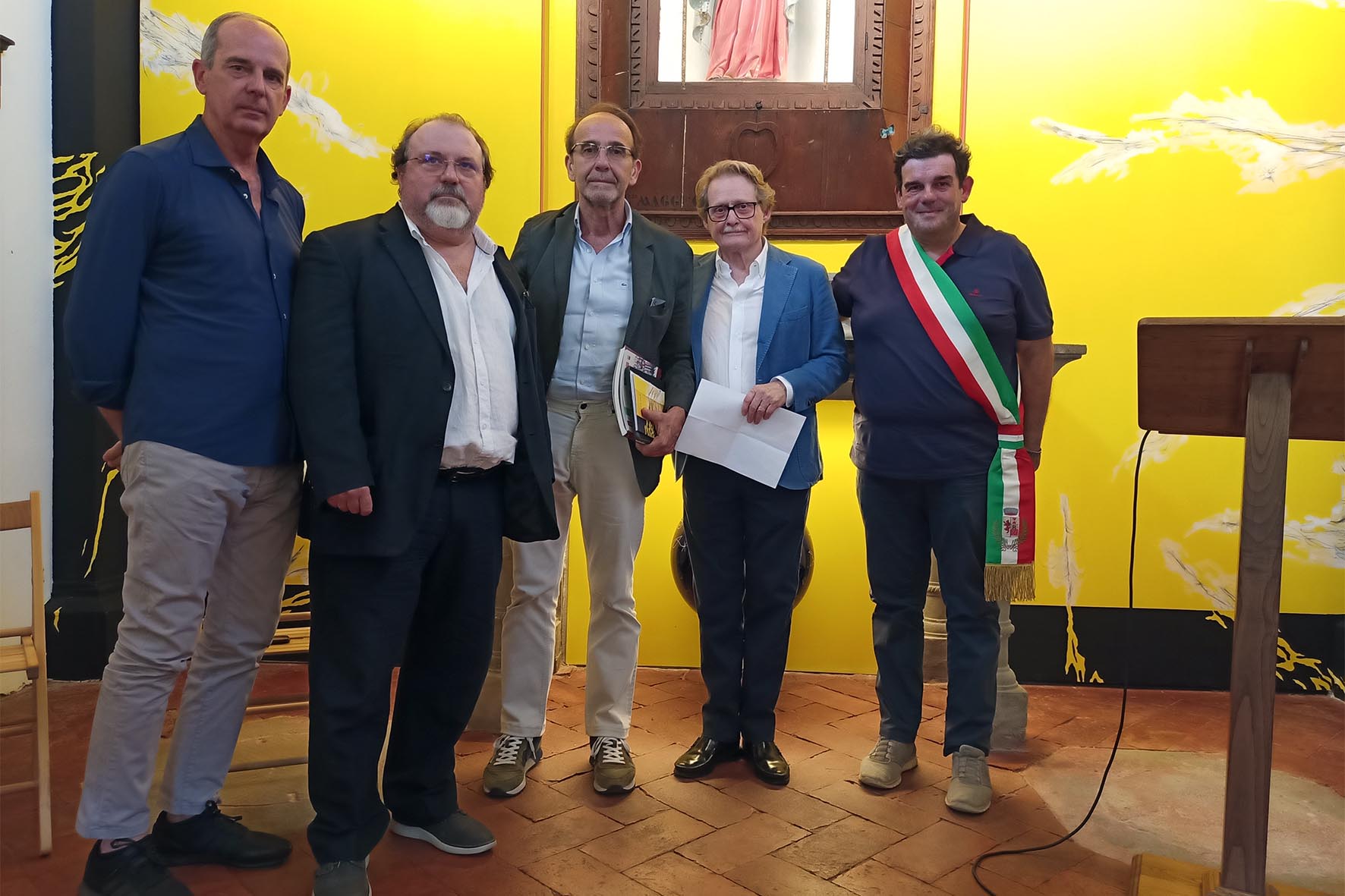 Inaugurato a Raggiolo il recupero della cappella del Sepolcreto