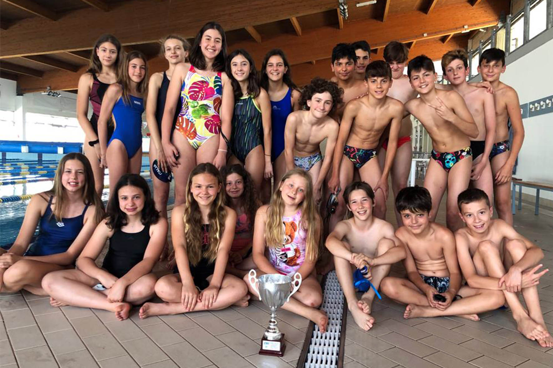 Terzo posto per gli Esordienti A della Chimera Nuoto in Coppa Toscana